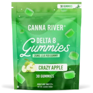 Delta-8 THC Gummies Crazy Apple